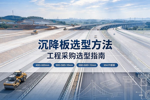 长白沉降板选择方法