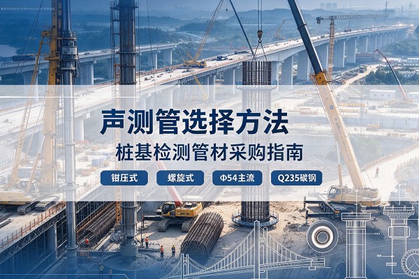 长白声测管选型标准