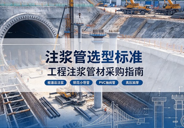 长白注浆管选型标准