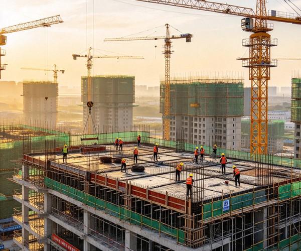 长白建筑施工